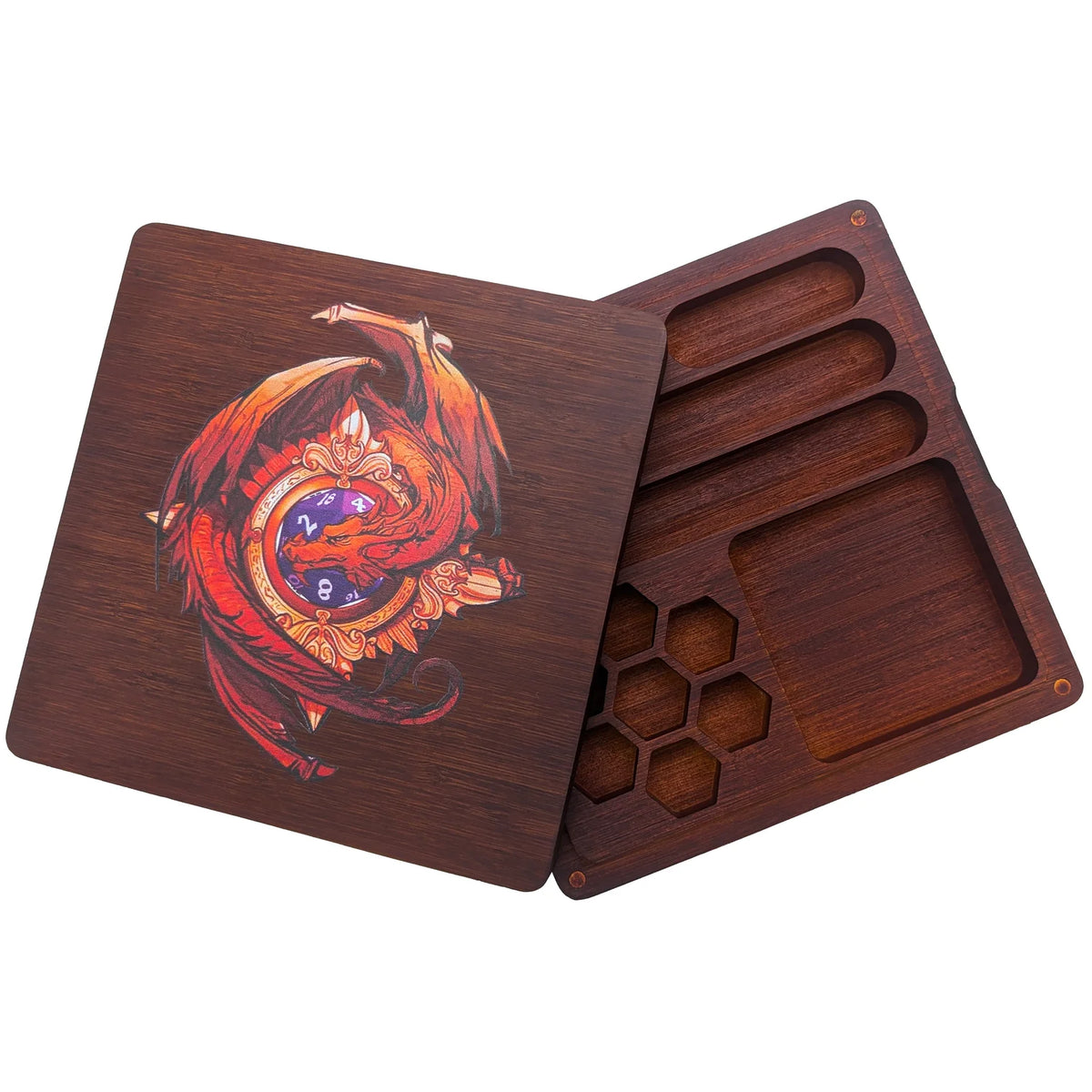 Wooden Dice Tray