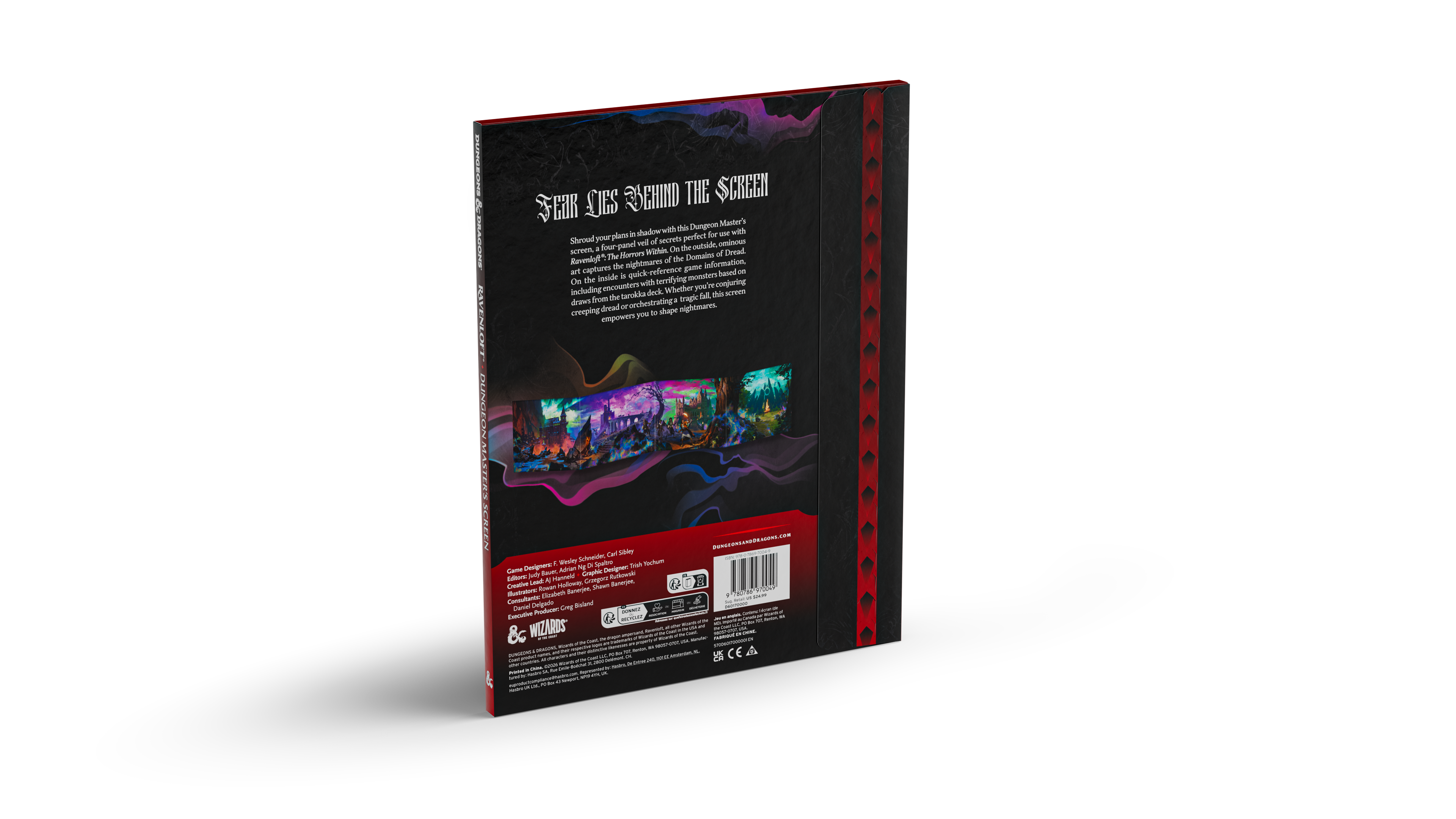 Ravenloft: The Horrors Within Dungeon Master's Screen
