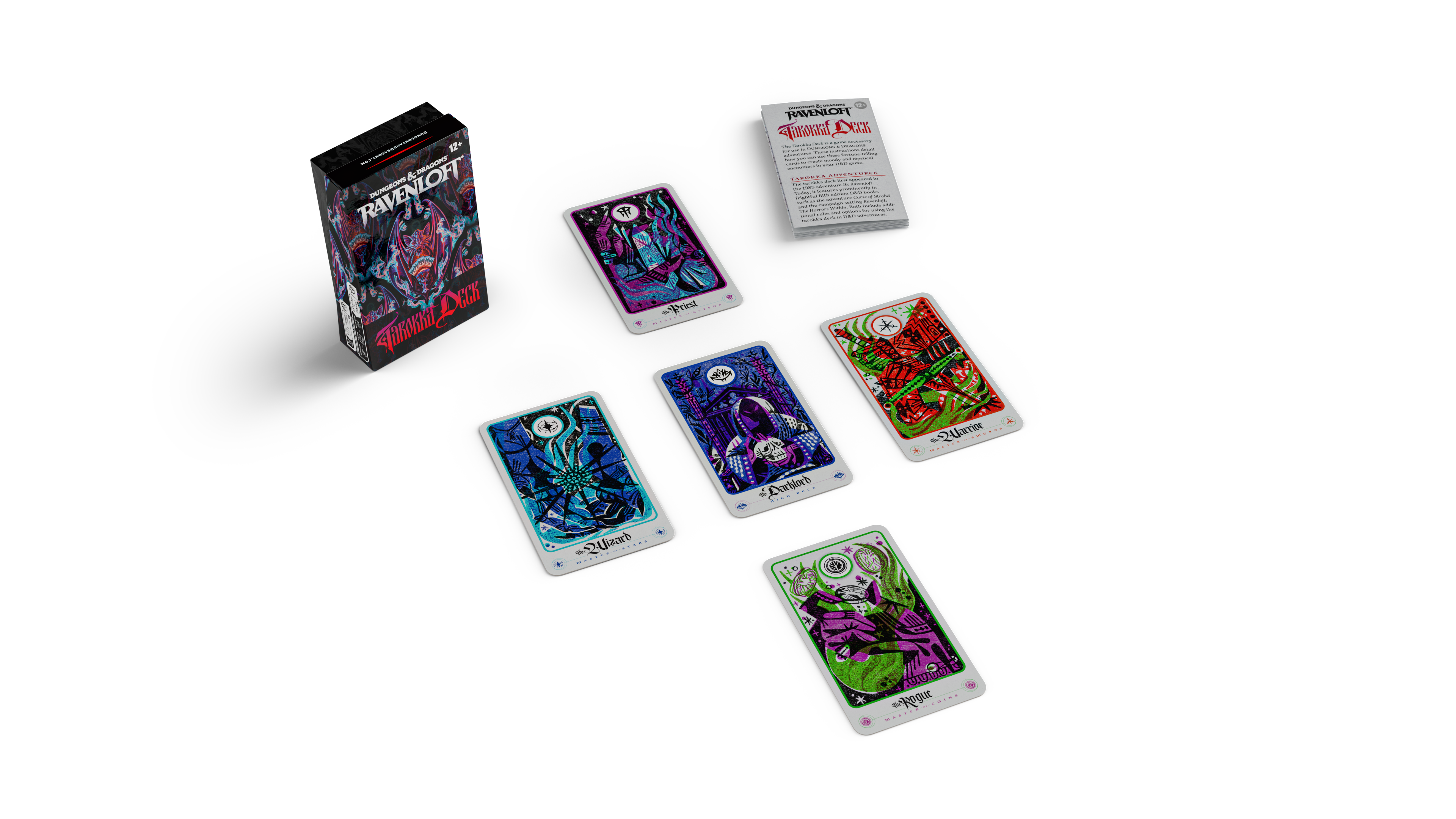 Ravenloft: The Horrors Within Tarokka Deck